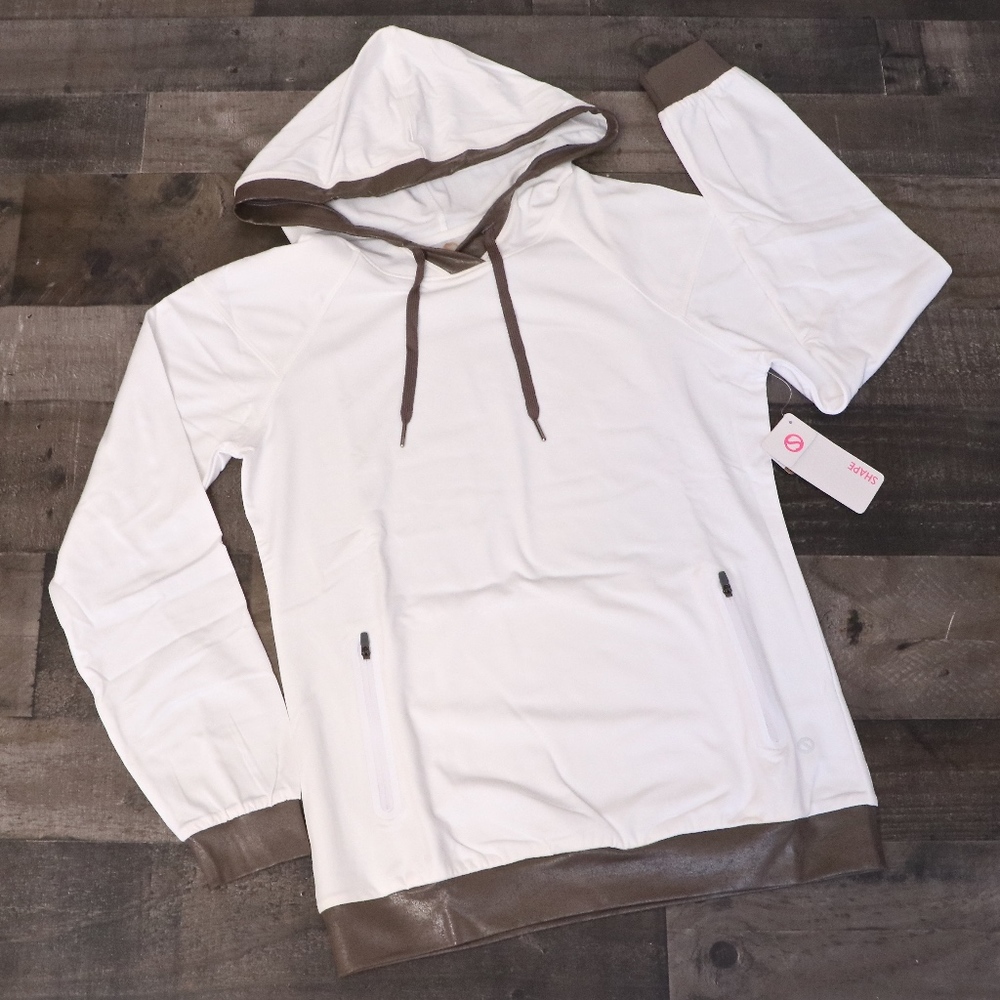 Shape Activewear Popover Poly Fleece Hoodie XS